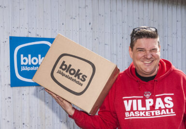 Bloks pitää juomat puhtaasti viileinä